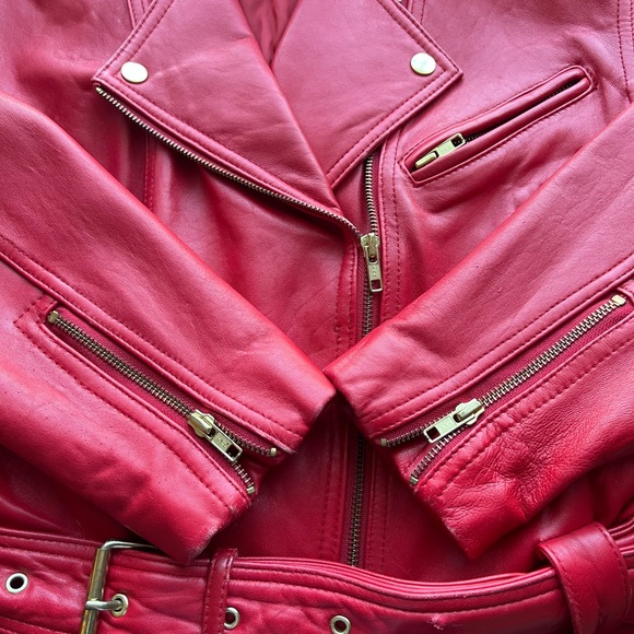 Wilsons Leather Jackets & Blazers - Wilson’s Motorcycle Jacket